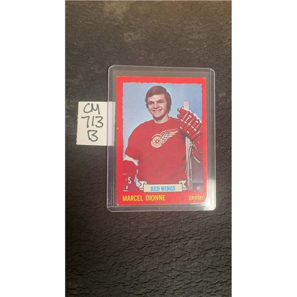 1973-74 Marcel Dionne Detroit Red Wings Card