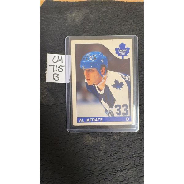 1985-86 Al Iafrate Rookie O-Pee-Cher Card