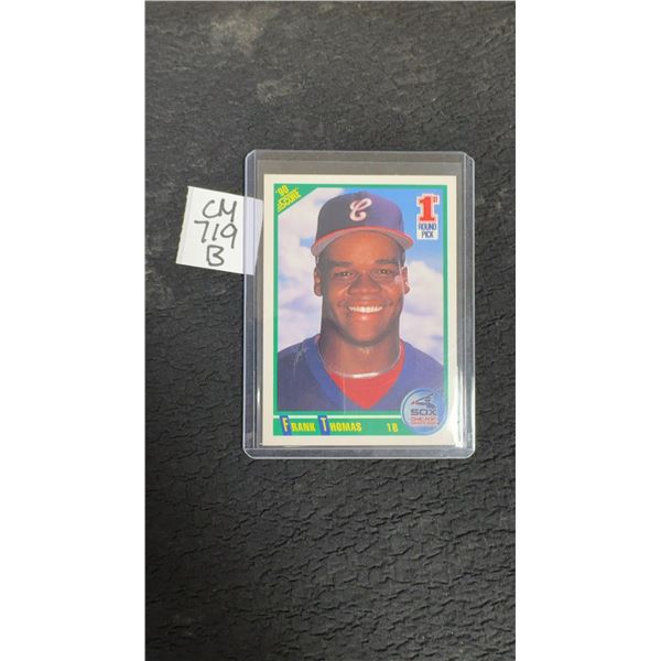 Frank Thomas Rookie Baseball Card