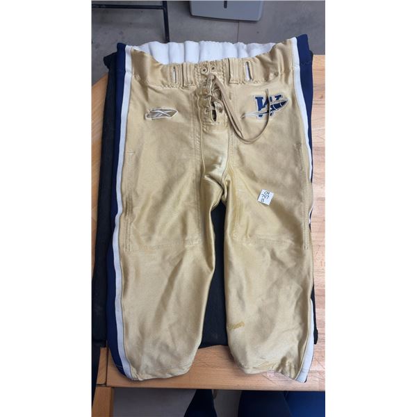 Game Worn Winnipeg Blue Bombers Pants