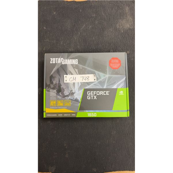 Zotac Gaming Graphics Card