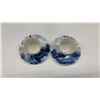 Image 11 : Delft Blue Dutch Ceramics, Windmill Vases, Clog Ashtray, Cups, 8 Pieces