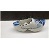 Image 7 : Delft Blue Dutch Ceramics, Windmill Vases, Clog Ashtray, Cups, 8 Pieces