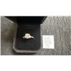 Image 1 : 1.5ct Moissanite Twist Ring, Size 7, 925S with White Gold Overlay, D/VVS1, Retail $1600