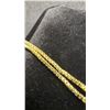 Image 4 : 14K Gold Plated 4.0mm Simulated Diamond Tennis Bracelet, 6” to 10” Long
