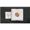 Image 1 : 7.1ct Natural Untreated Imperial Topaz Oval Cut Gemstone, 9.6mm x 13.1mm, Retail $1000