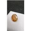 Image 2 : 7.1ct Natural Untreated Imperial Topaz Oval Cut Gemstone, 9.6mm x 13.1mm, Retail $1000