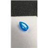 Image 3 : 0.9 Carat Natural Blue Opal, Untreated, Pear Cut, 6.1mm x 9.3mm, Retail $220