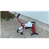 Image 2 : Classic Red Dual Deck Children's Tricycle with Spoked Wheels