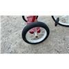 Image 5 : Classic Red Dual Deck Children's Tricycle with Spoked Wheels