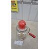 Image 2 : Dandy Deluxe Churn Butter Maker, Glass Jar, Red Handle and Top