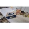 Image 4 : Vintage Peeney's Confectionery Tin, Bassett's Supply Tin, Amaco Crayons and Chalk Tins
