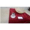 Image 6 : Vintage Glass Lamp Shade and Aluminum Vent, for Floor Torchiere