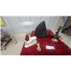 Image 1 : Two Table Lamps, One with Horse and Carriage Base, One with Ship Base, and Metal Lamp Shade