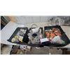 Image 1 : Three Totes of Plumbing and Hardware Supplies, Including Faucets, Drains, and Fasteners