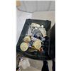 Image 5 : Three Totes of Plumbing and Hardware Supplies, Including Faucets, Drains, and Fasteners