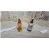 Image 4 : Assortment of Vintage Glass Bottles, Jars, Orange Crush Bottle, Wooden Container