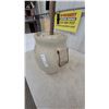 Image 3 : Imperial 3 Gallon Stoneware Butter Churn with Lid and Wood Dasher, and Wire Bail Handles