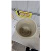 Image 4 : 10 Imperial Stoneware Crock with Wire and Wood Handle, and Medalta Pottery Ltd. Mark