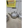 Image 5 : Lot of 4 Aluminum Kettles and Coffee Pot