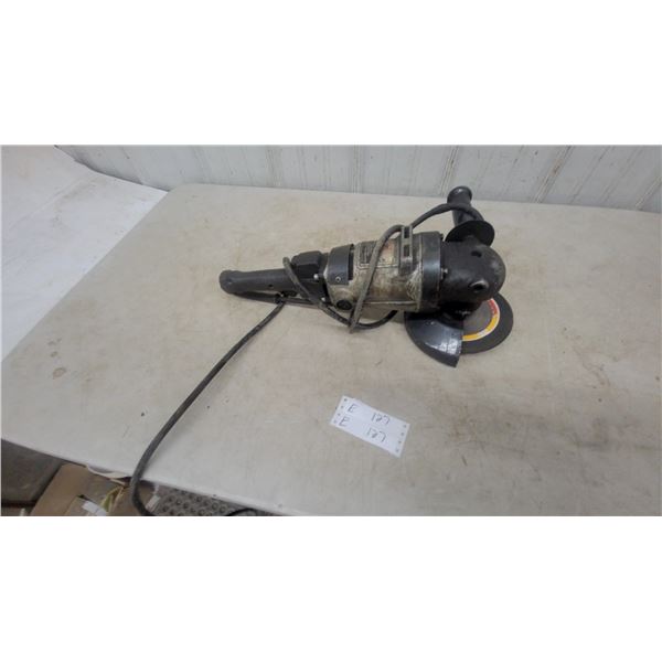 Black and Decker 7” Angle Grinder, 120V, 13 Amps, 5000 RPM, with Side Handle and Guard