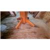 Image 5 : Oak Round Dining Table with Pedestal Base and 2 Leaves