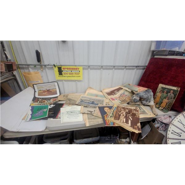 Vintage Newspapers and Magazines, including Star Weekly, Winnipeg Tribune