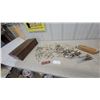 Image 1 : Assorted Flatware and Souvenir Spoons, Wood Box, and Whippet Box