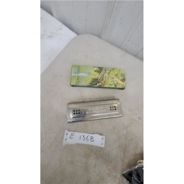The Echo Harp M. Hohner Harmonica and Original Box
