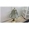 Image 3 : Brass Table Lamp, Gracious Living 3-Tier Storable Drawer Cart, Instrument Stand