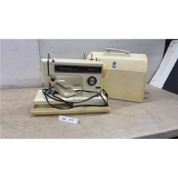 Kenmore Ultra-Stitch 12 Sewing Machine With Foot Pedal and Carrying Case