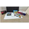 Image 1 : Pokémon Trading Card Game Crown Zenith, Paradox Rift, and Sword and Shield Boxes with Cards