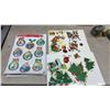 Image 4 : Anne Geddes Babies in Terracotta Pots Photographic Print, 11 × 19” Christmas Window Clings, Frogs