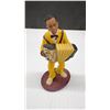 Image 5 : Three Hand-Painted Resin Jazz Musician Figurines with Tuba and Accordions, 4” Tall