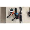 Image 3 : Assortment of Ice Fishing Rod and Reel Combos, 6 Rods and 6 Reels