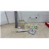 Image 1 : Fishing Tackle, Lures, Weights, and Measuring Ruler and Pin Post