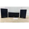 Image 1 : Pioneer HTP102-F Home Theater Speaker Set, 100W, 8 Ohms, Two Front Speakers and Center Channel