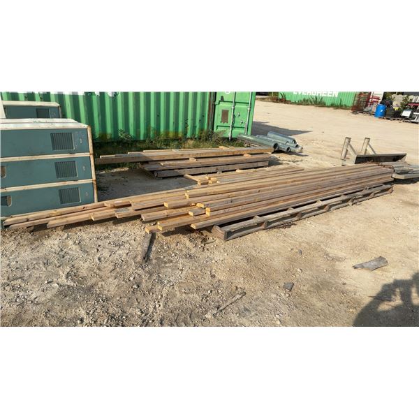34Pcs of 14ft - 16ft 2 × 4s