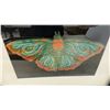 Image 5 : Framed Butterfly Jigsaw Puzzles and Wooden Base Blue Butterfly Sculpture Display, Largest 10 × 12”