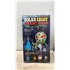 Image 2 : Solar Lights, Holiday Stake with Hand-Painted Glass Snowman