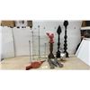 Image 1 : Room Decor, Decorative Candlesticks, Wooden Bellows, Metal Letter "M,"