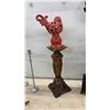 Image 4 : Room Decor, Decorative Candlesticks, Wooden Bellows, Metal Letter "M,"