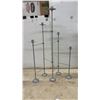 Image 7 : Room Decor, Decorative Candlesticks, Wooden Bellows, Metal Letter "M,"