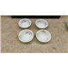 Image 10 : 22 Pieces Federal / Fire-King Golden Bamboo Milk Glass Dinnerware Set, Plates, Bowls, Cups