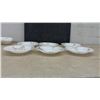 Image 5 : 22 Pieces Federal / Fire-King Golden Bamboo Milk Glass Dinnerware Set, Plates, Bowls, Cups