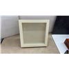 Image 2 : Two Shadow Box Display Frames, Decorative Vanity Mirror, Carved Wooden Box