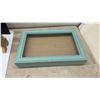Image 5 : Two Shadow Box Display Frames, Decorative Vanity Mirror, Carved Wooden Box