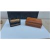 Image 8 : Two Shadow Box Display Frames, Decorative Vanity Mirror, Carved Wooden Box