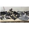 Image 1 : Kayak / Boat / Ice Fishing Outfitting Accessories Including Rod Holders, Storage Trays, Foot Braces