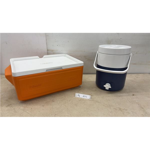 Coleman Party Stacker Cooler, 7.5 L, Holds 24 Cans and Coleman Insulated Beverage Jug with Spigot